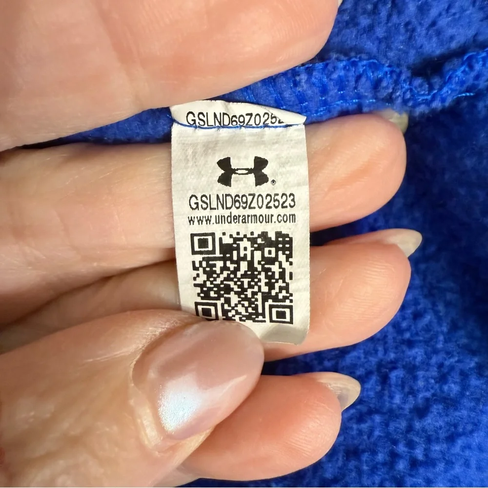 Under Armour blue hoodie sweatshirt size XL - Picture 8 of 9